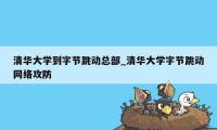 清华大学到字节跳动总部_清华大学字节跳动网络攻防