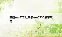 东航mu5732_东航mu5735黑客攻击