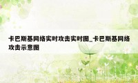 卡巴斯基网络实时攻击实时图_卡巴斯基网络攻击示意图